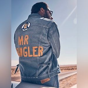WRANGLER X LEON BRIDGES MEN'S 124MJ JACKET IN WORN INDGO